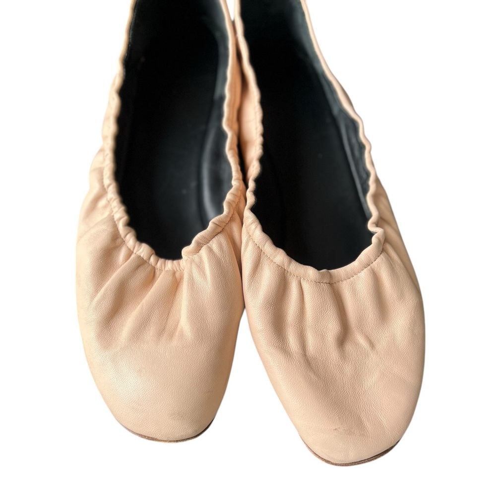 CELINE Phoebe Philo Leather Pink Ballet Ballerina Flats Slip Ons - Picture 7 of 10